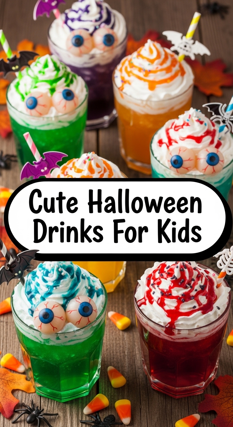 Cute Halloween Drinks For Kids
