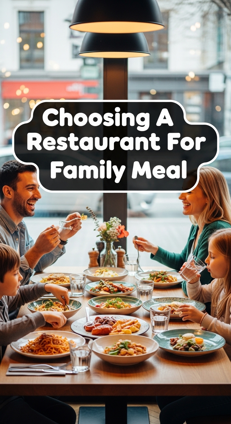 Choosing A Restaurant For Family Meal