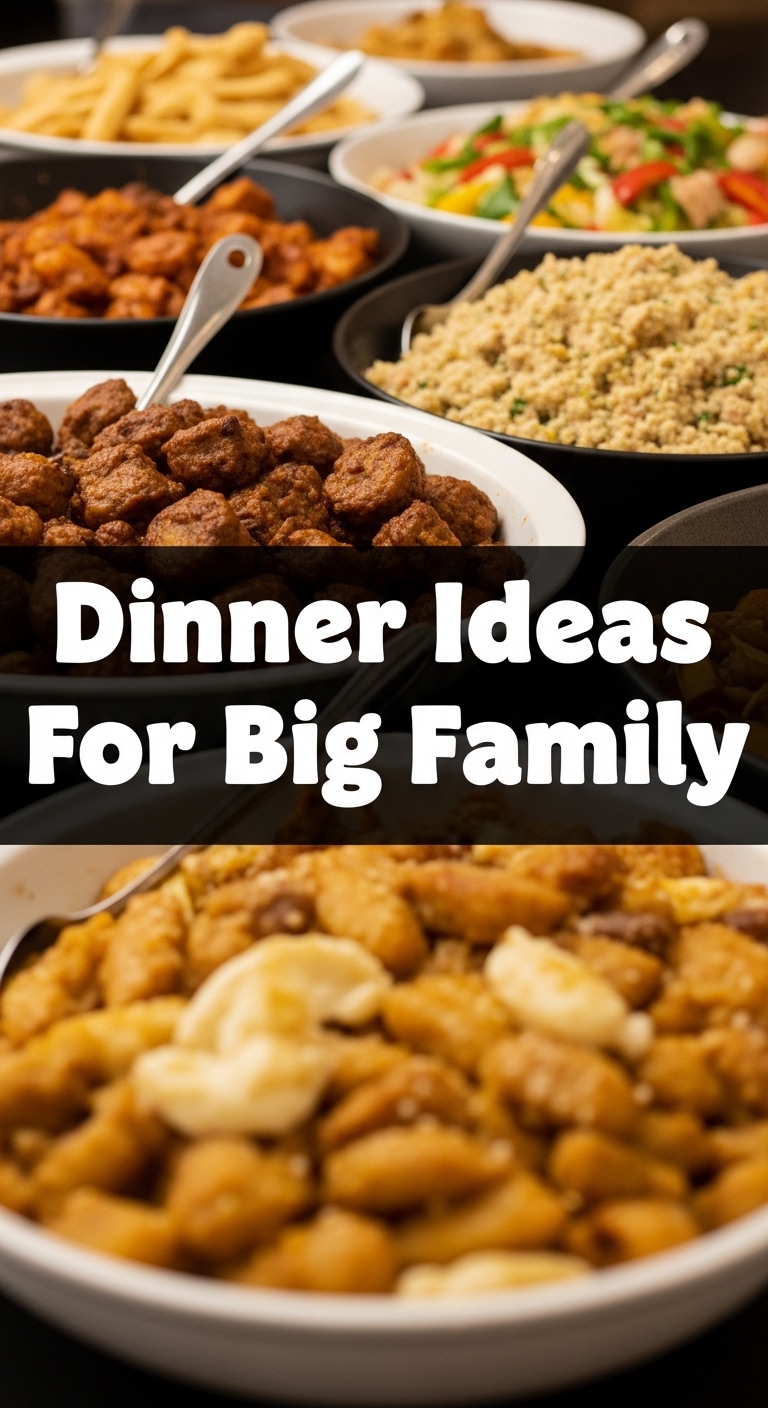 Dinner Ideas For Big Family