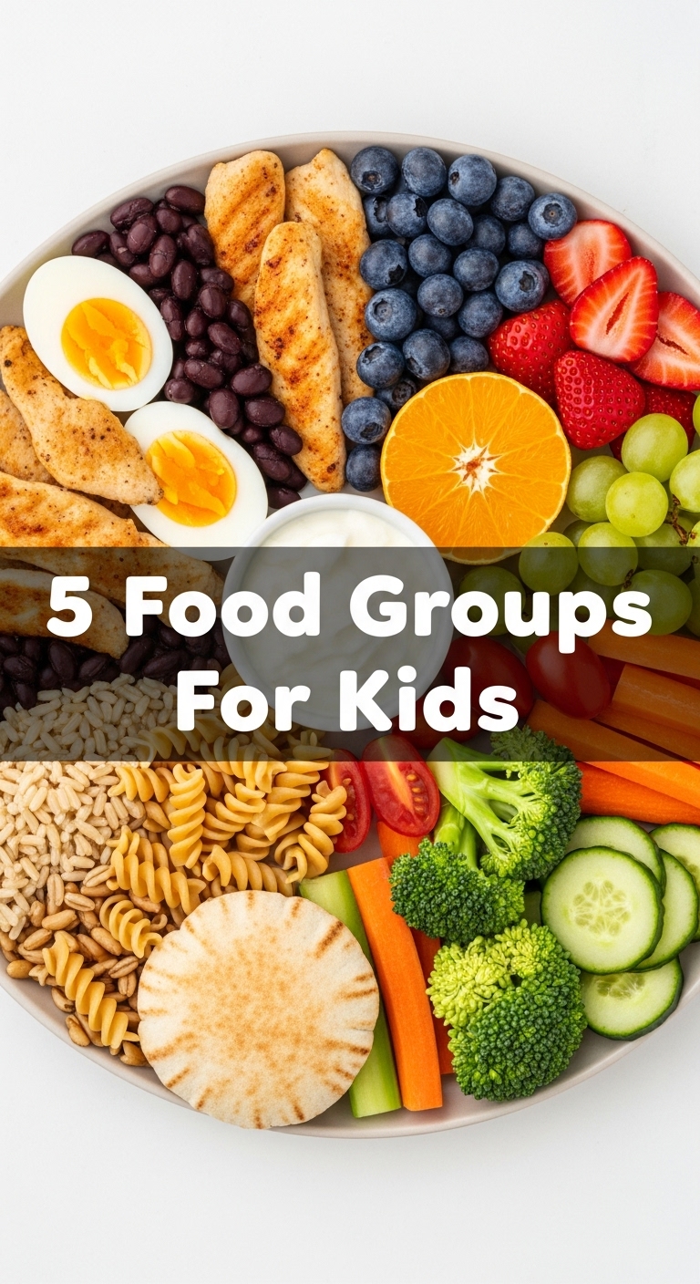 5 Food Groups For Kids
