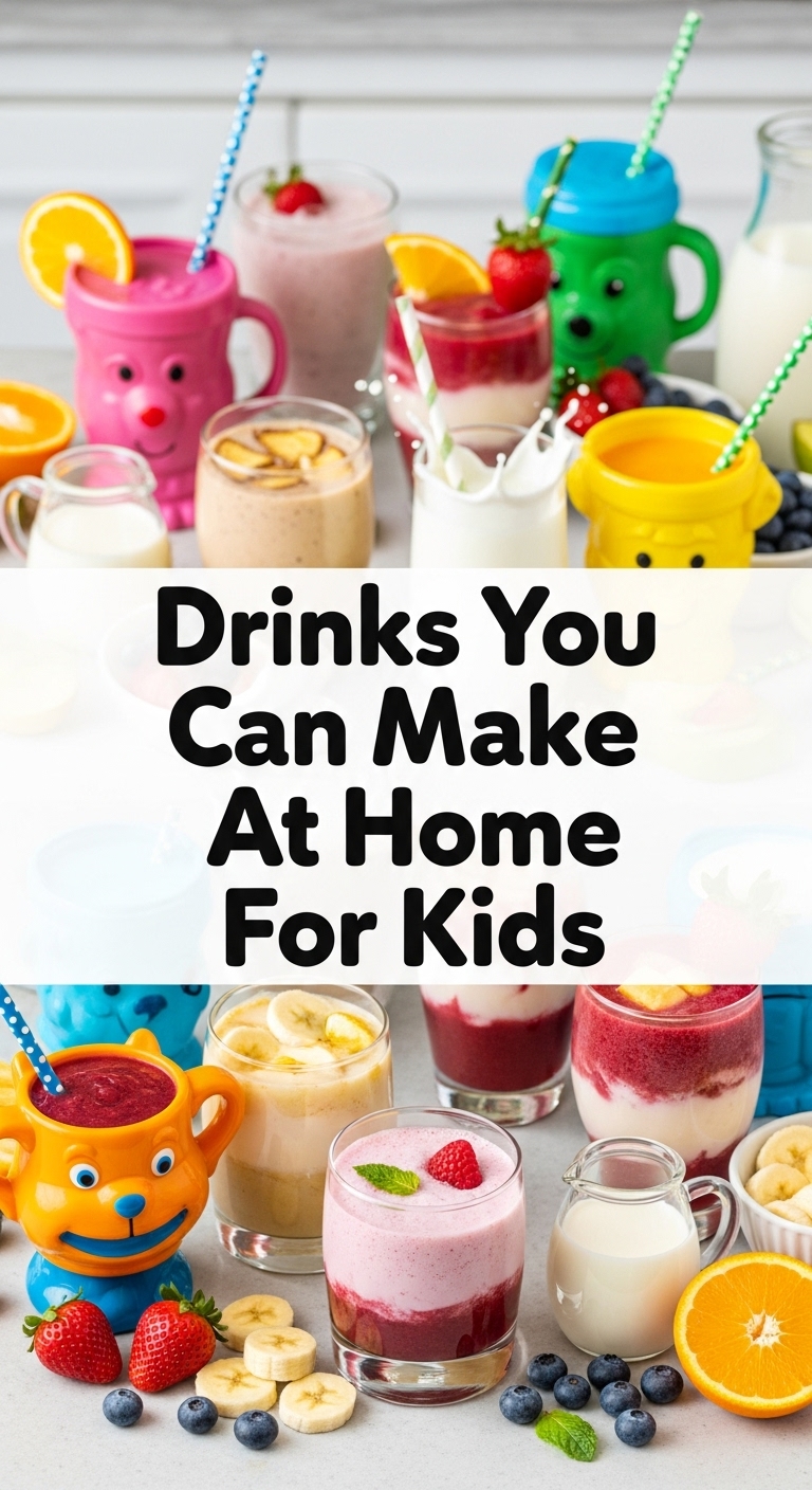 Drinks You Can Make At Home For Kids