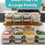 Meal Prep For A Large Family