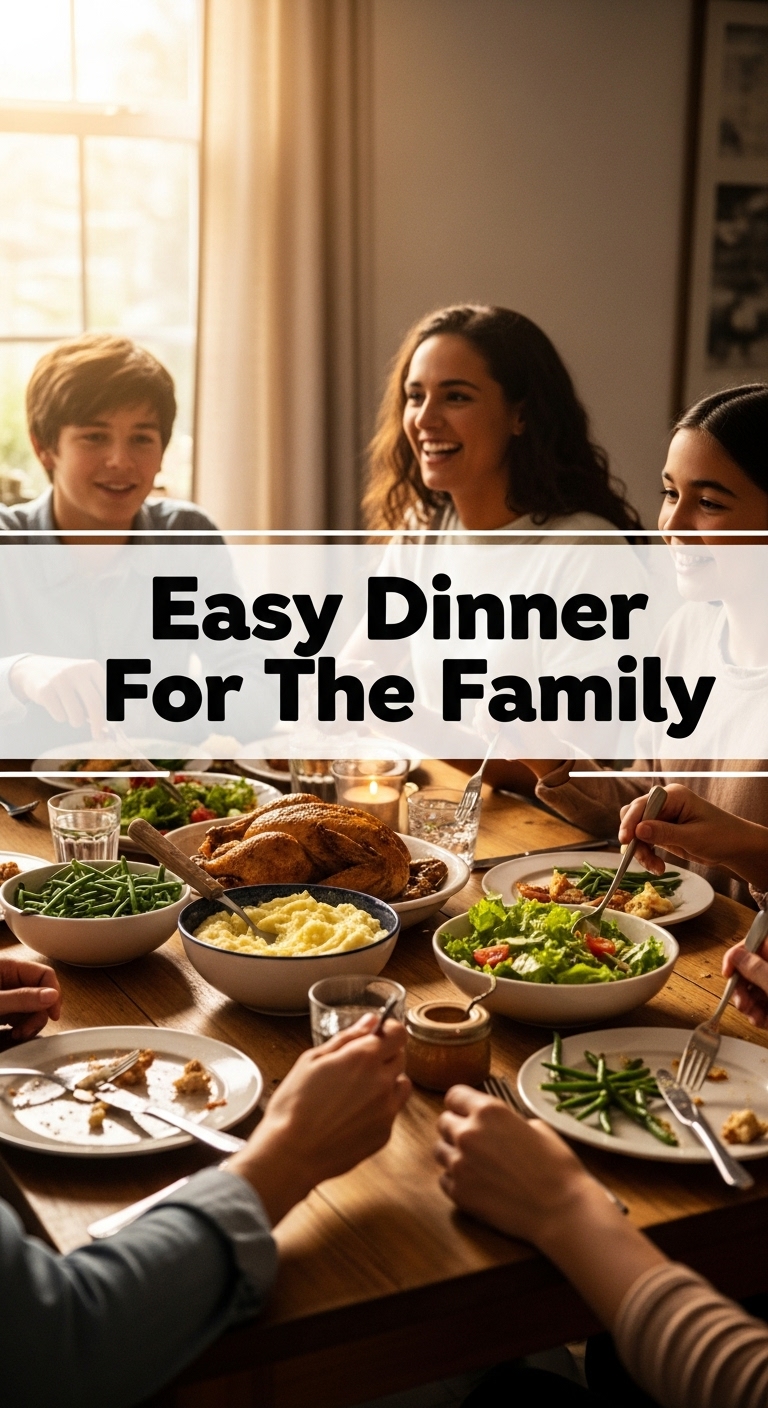 Easy Dinner For The Family