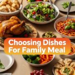 Choosing Dishes For Family Meal