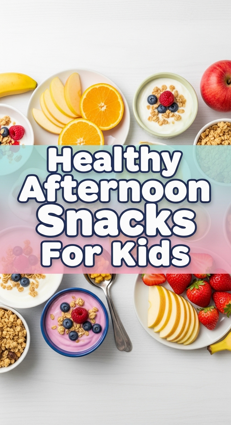 Healthy Afternoon Snacks For Kids