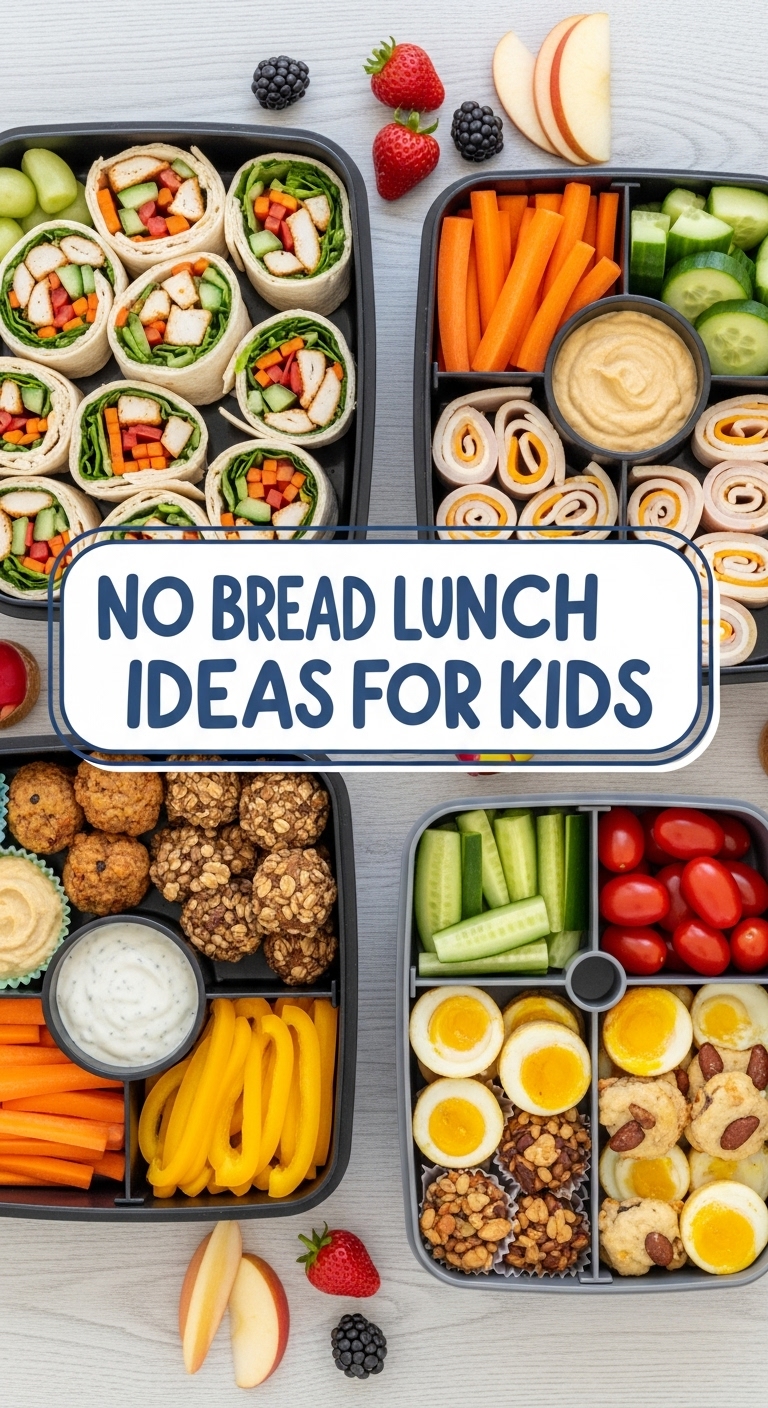 No Bread Lunch Ideas For Kids