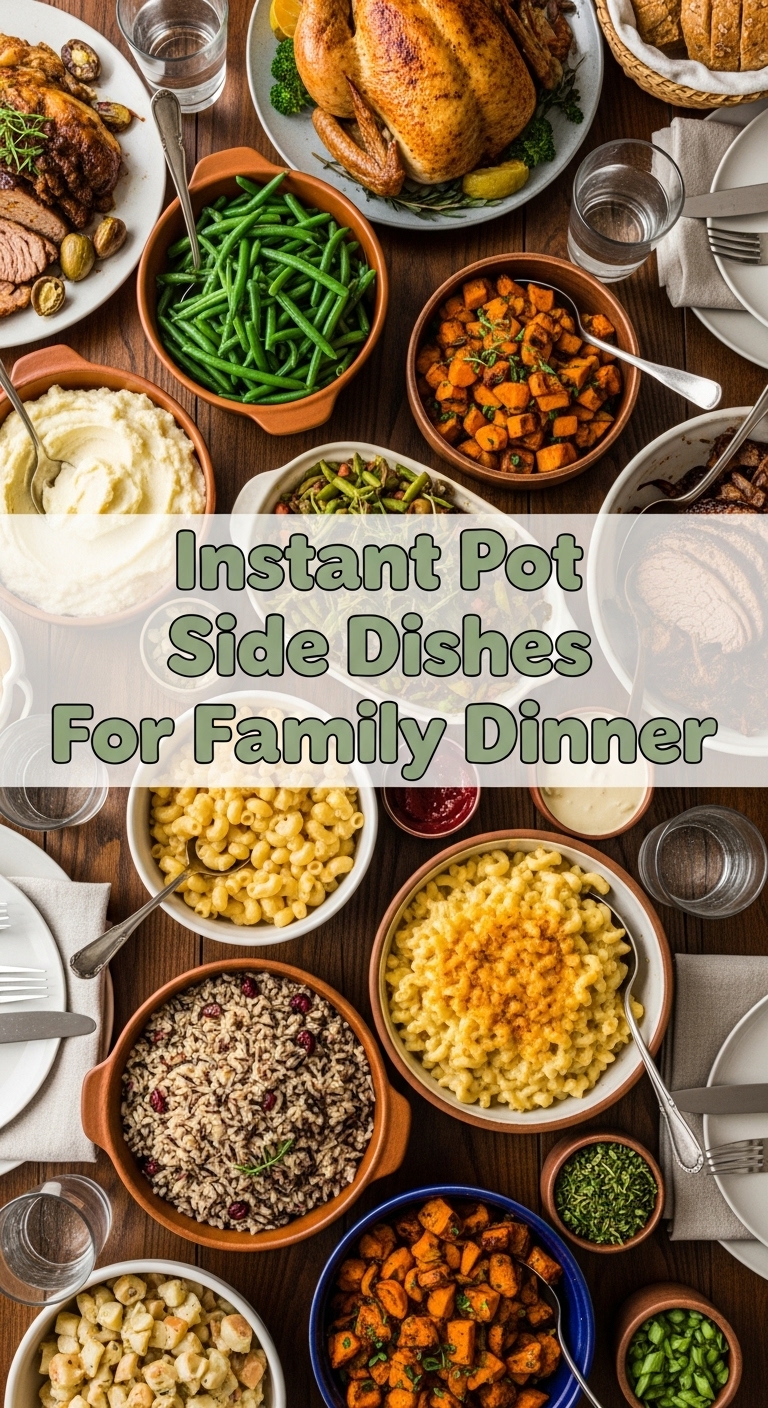 Instant Pot Side Dishes For Family Dinner