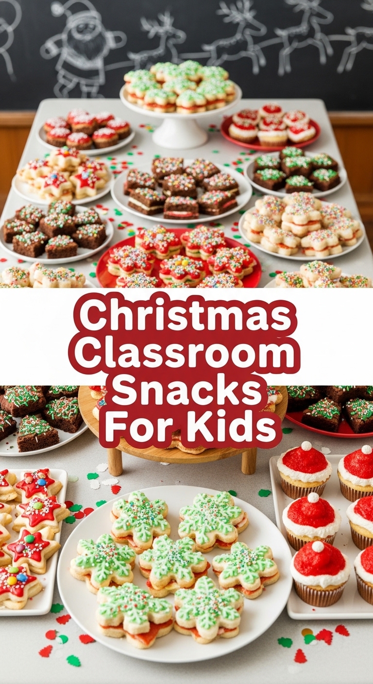 Christmas Classroom Snacks For Kids