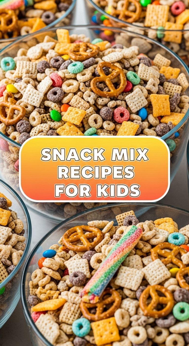 Snack Mix Recipes For Kids