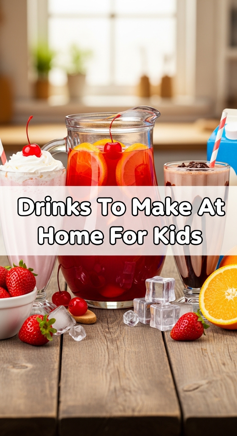 Drinks To Make At Home For Kids