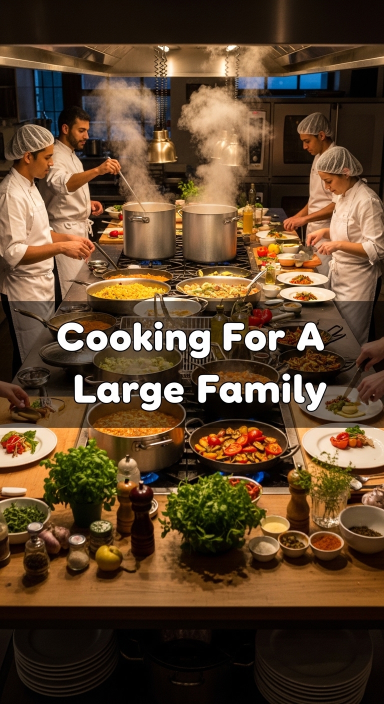 Cooking For A Large Family