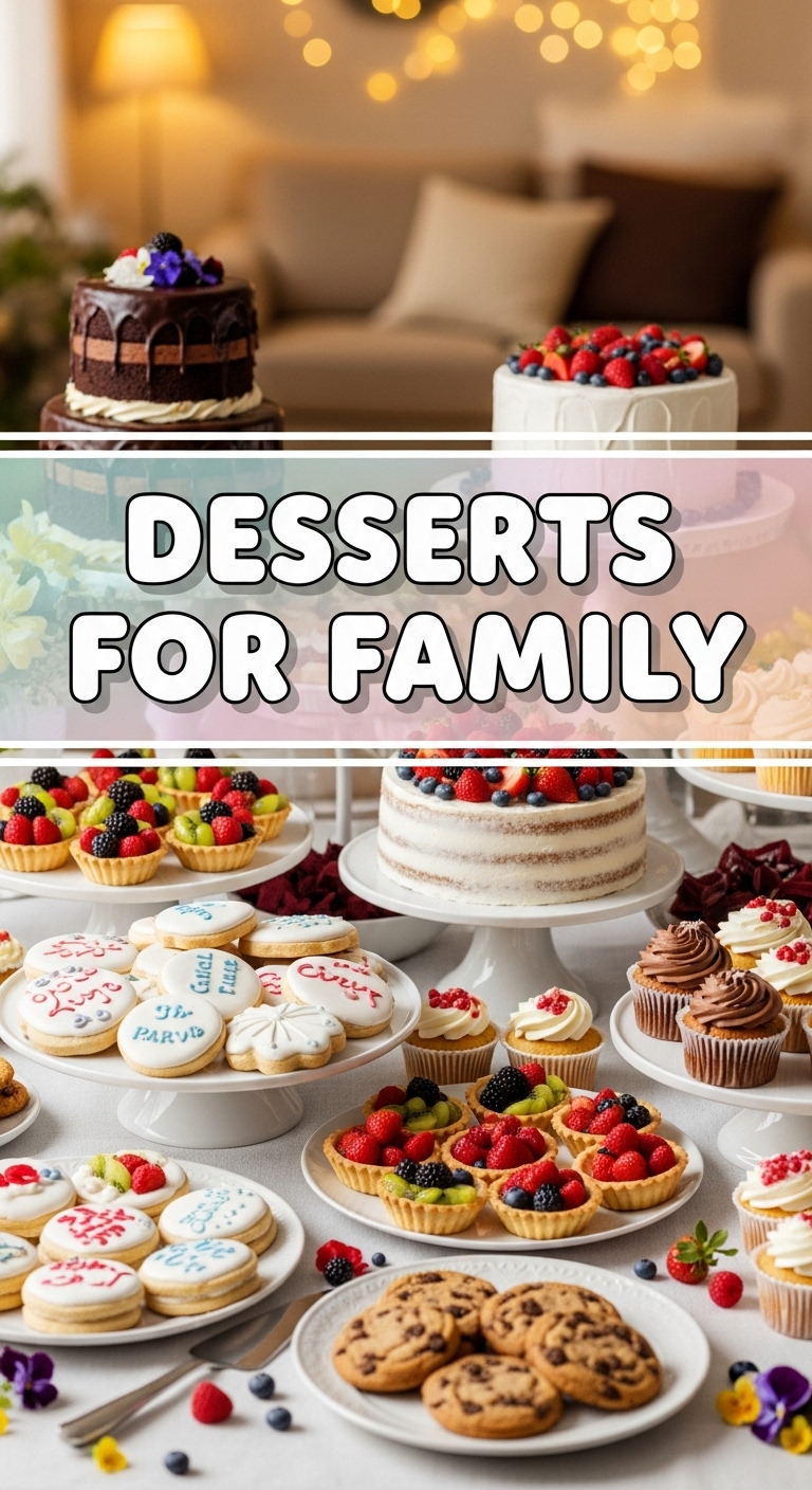 Desserts For Family
