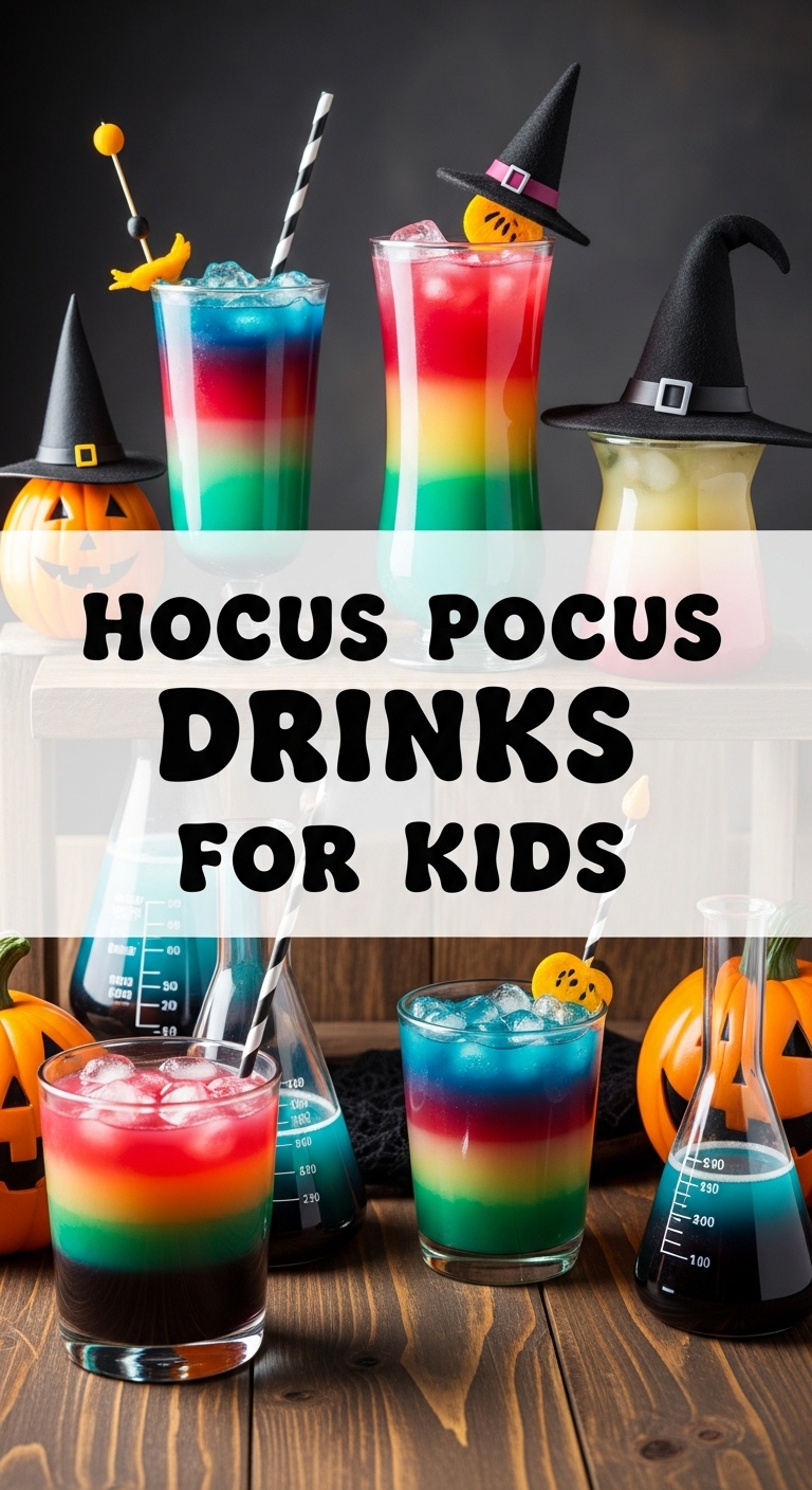 Hocus Pocus Drinks For Kids