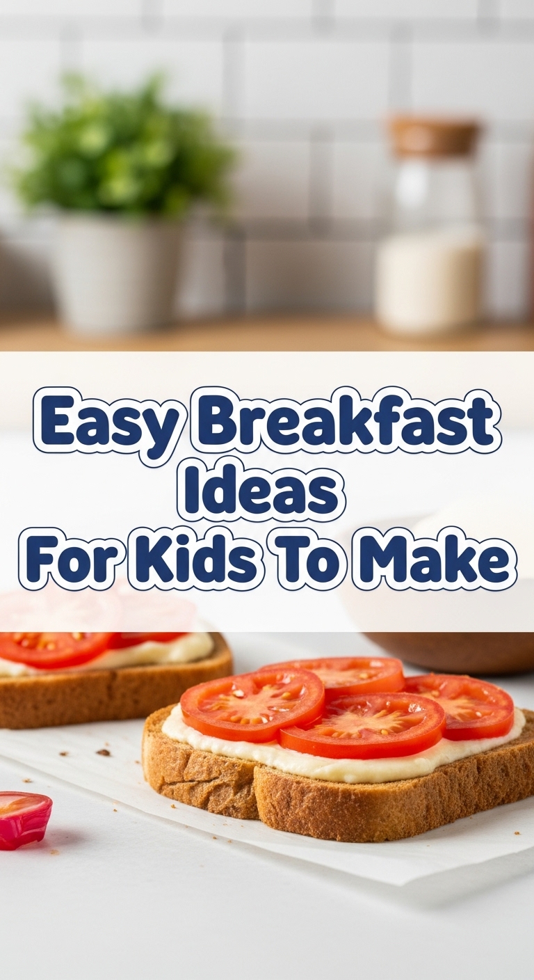 Easy Breakfast Ideas For Kids To Make