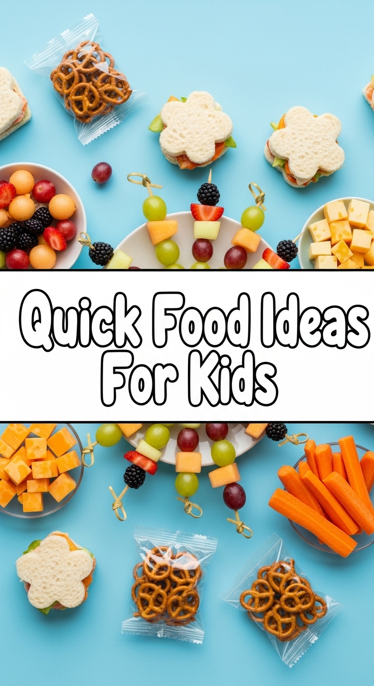 Quick Food Ideas For Kids