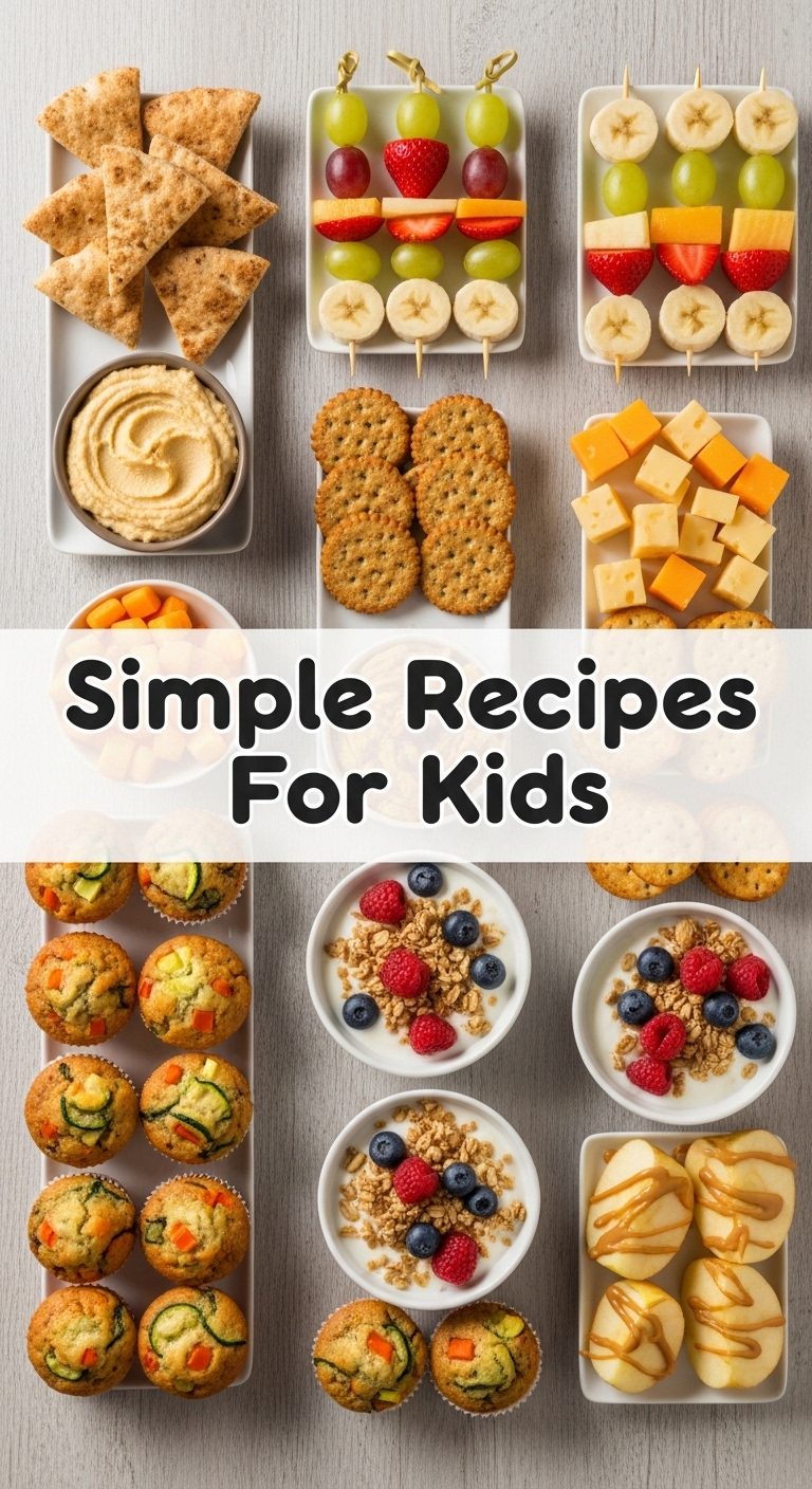 Simple Snack Recipes For Kids