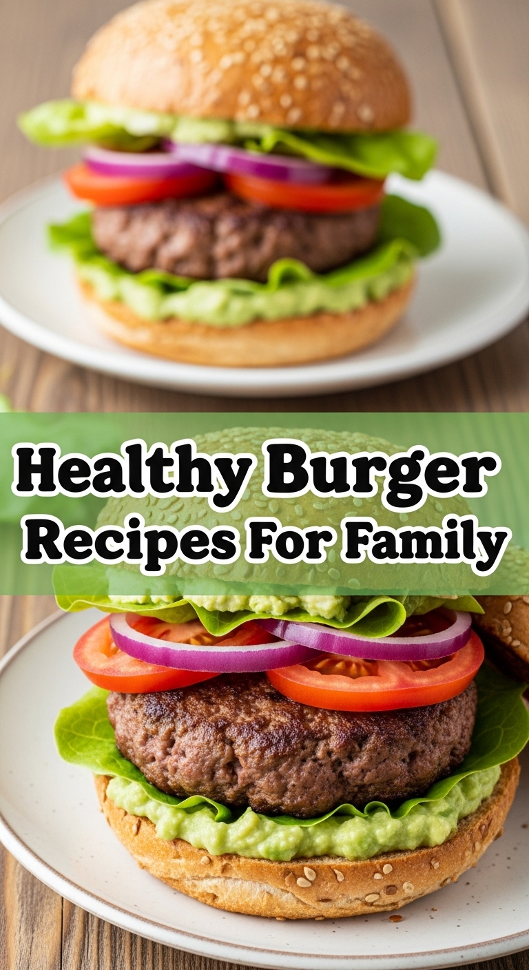 Healthy Burger Recipes For Family