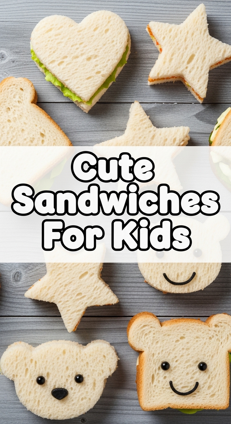 Cute Sandwiches For Kids