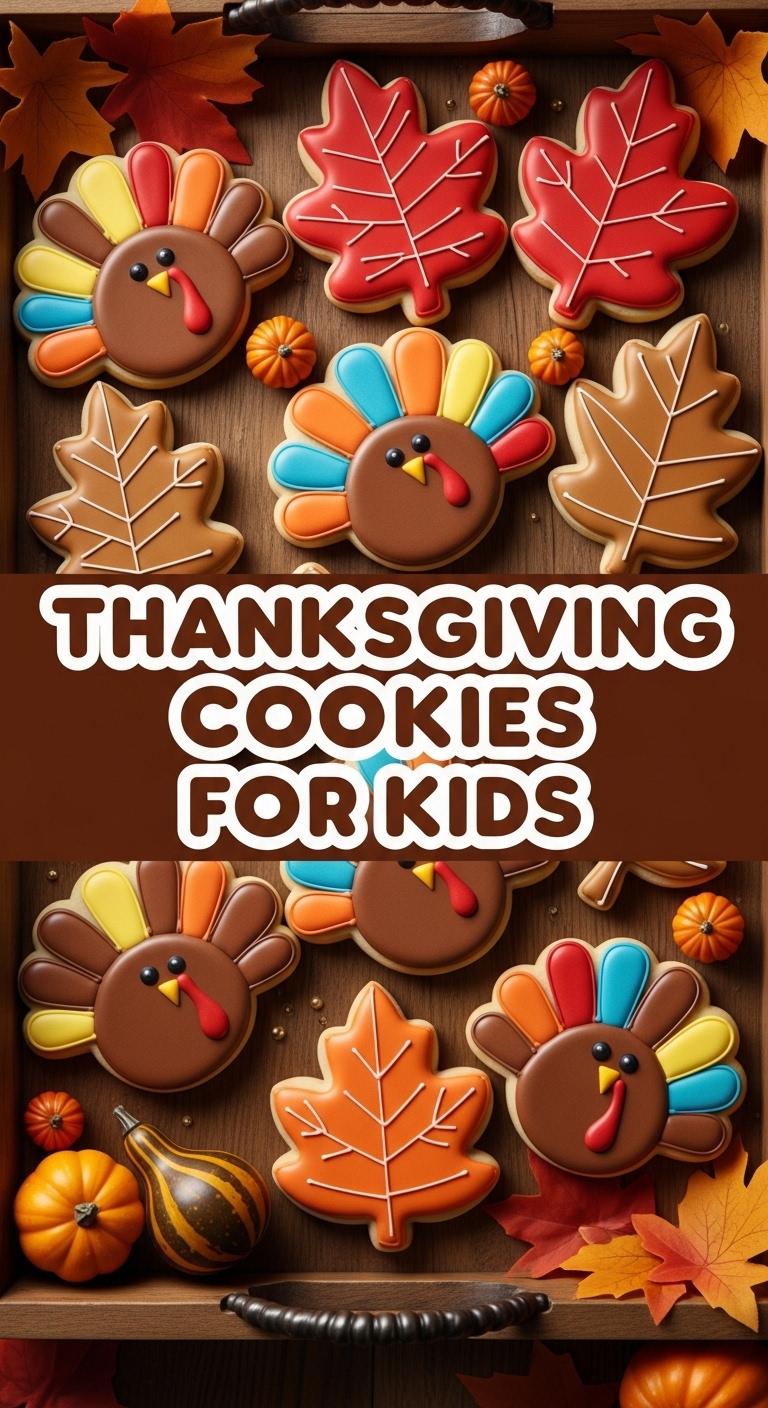 Thanksgiving Cookies For Kids