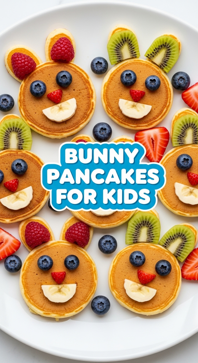 Bunny Pancakes For Kids
