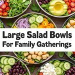 Large Salad Bowls For Family Gatherings