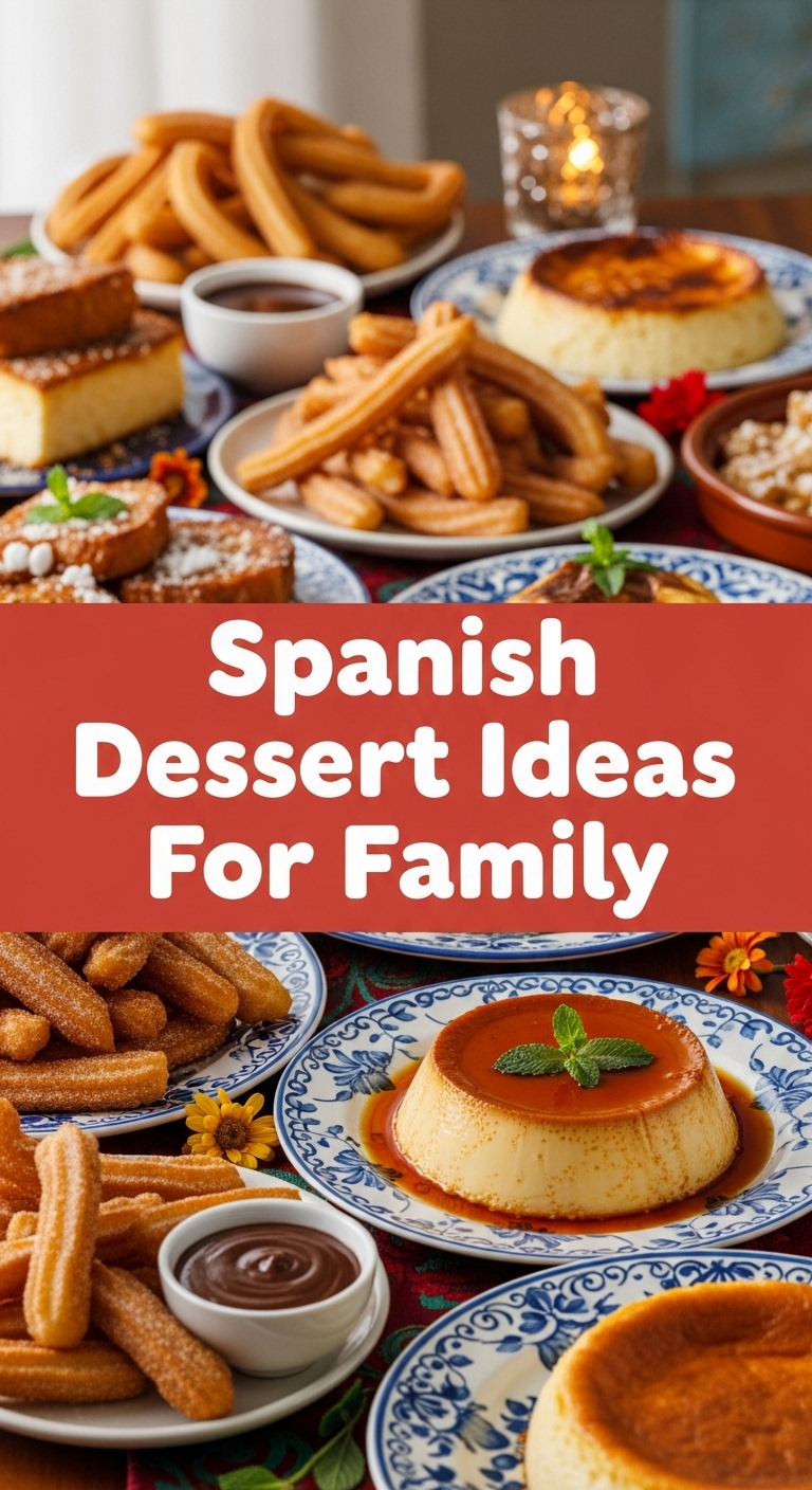 Spanish Dessert Ideas For Family