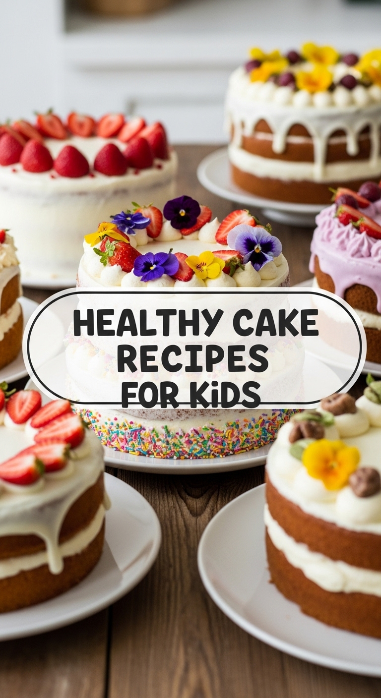 Healthy Cake Recipes For Kids