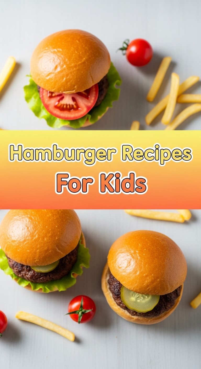 Hamburger Recipes For Kids