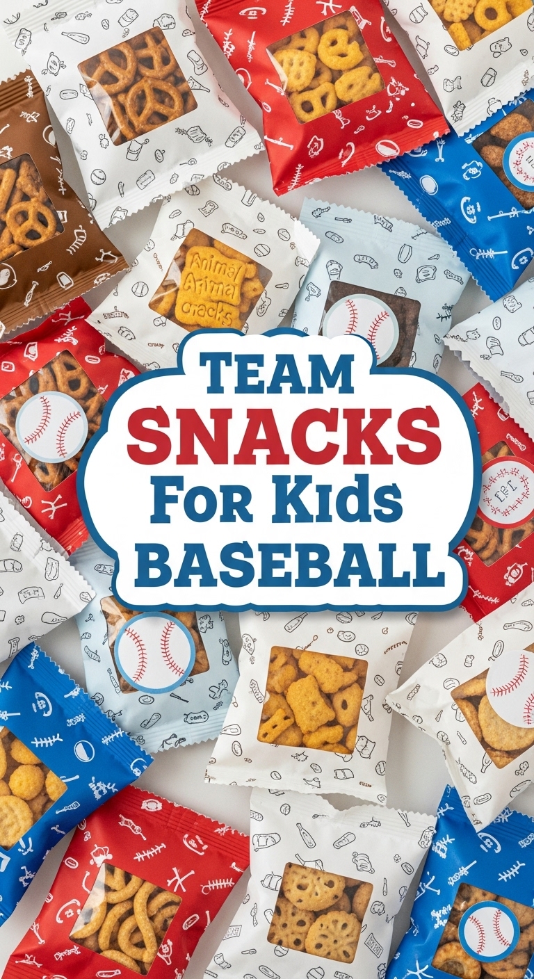 Team Snacks For Kids Baseball