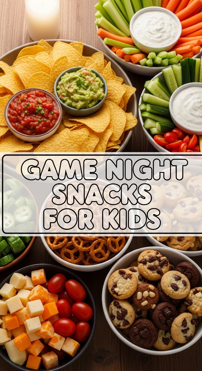 Game Night Snacks For Kids