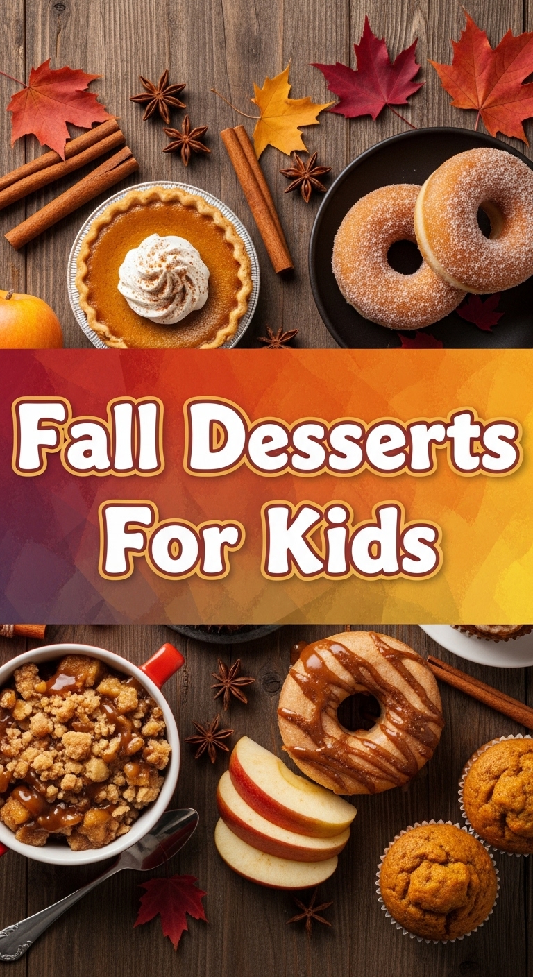 Fall Desserts For Kids