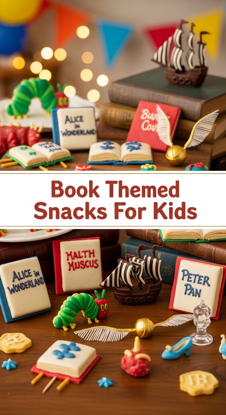 Book Themed Snacks For Kids