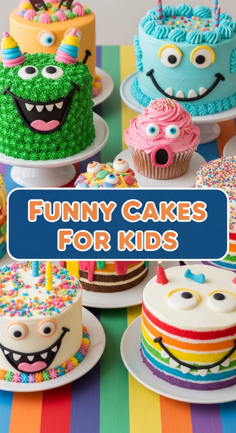 Funny Cakes For Kids