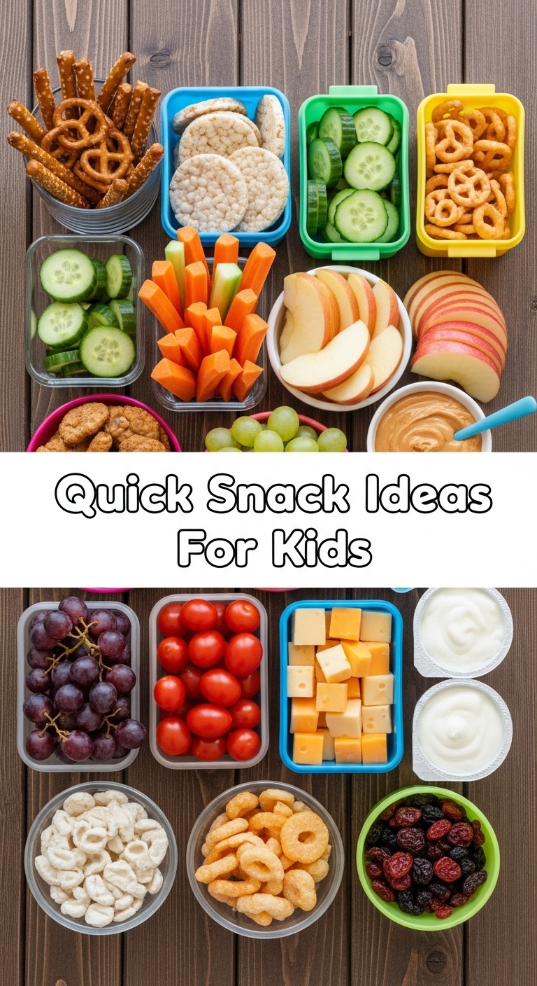 Quick Snack Ideas For Kids