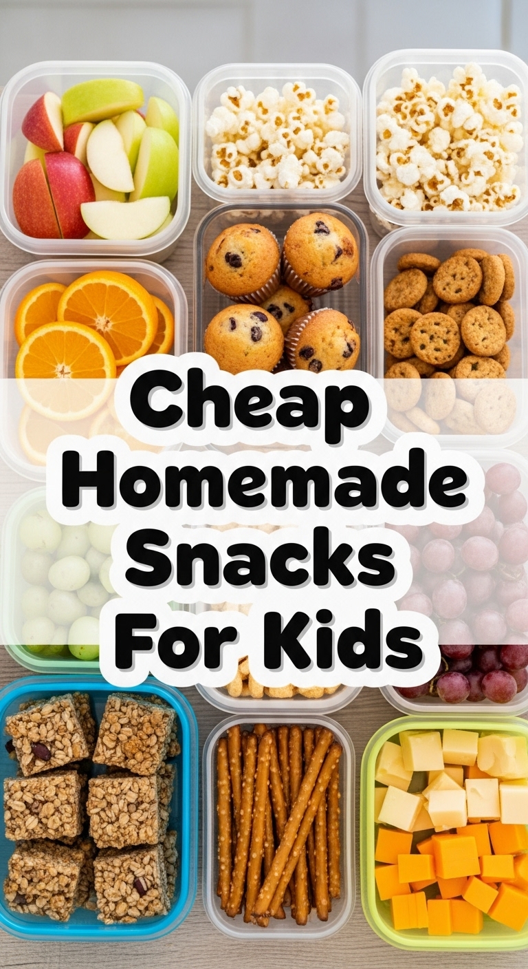 Cheap Homemade Snacks For Kids