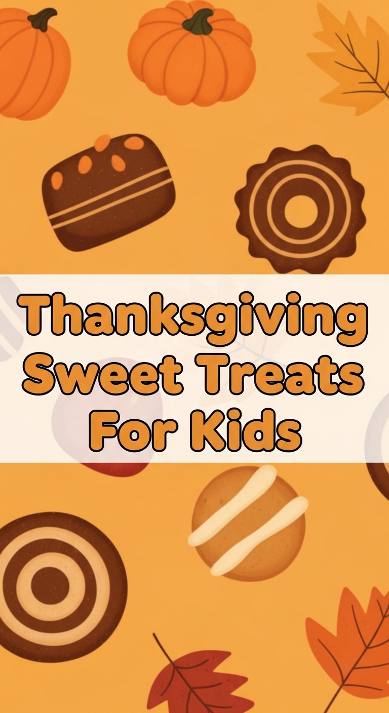 Thanksgiving Sweet Treats For Kids