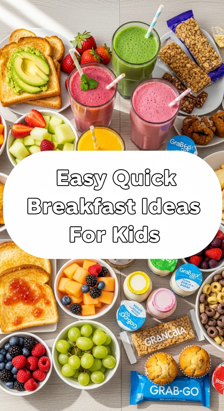 Easy Quick Breakfast Ideas For Kids