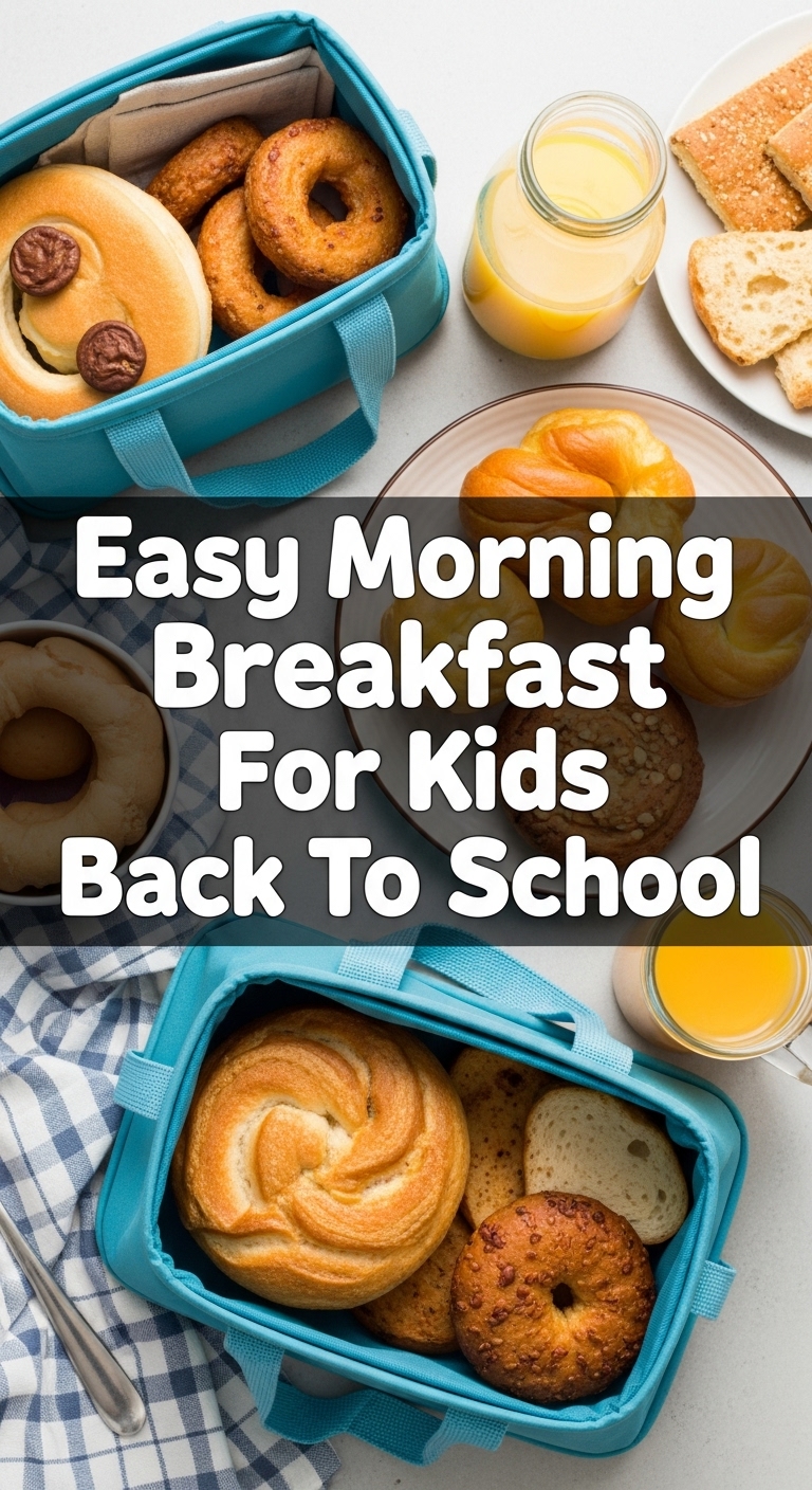 Easy Morning Breakfast For Kids Back To School