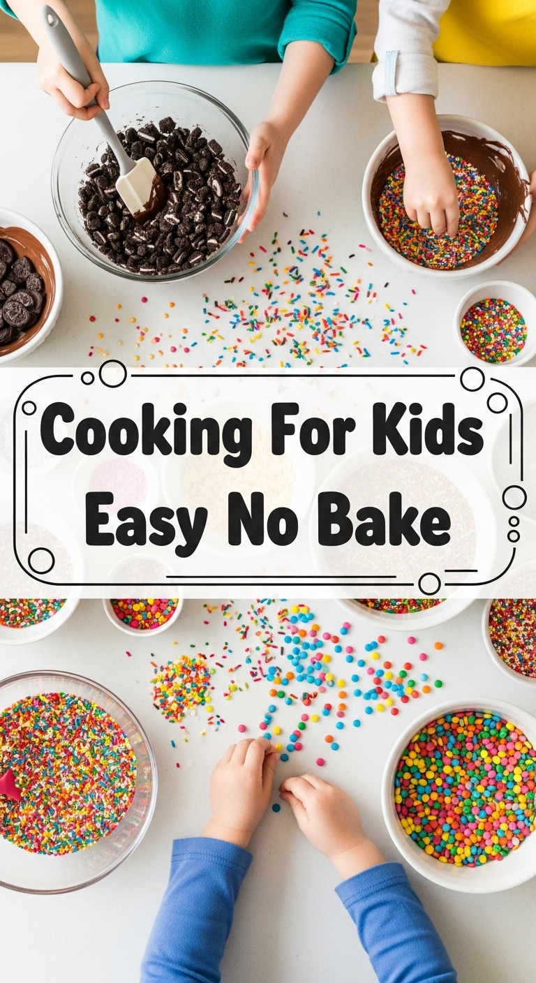 Cooking For Kids Easy No Bake