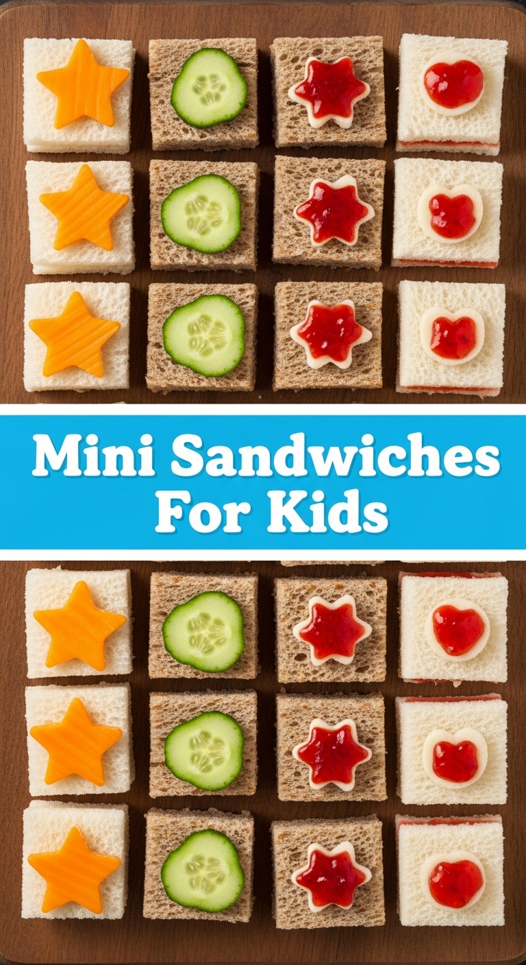 Mini Sandwiches For Kids