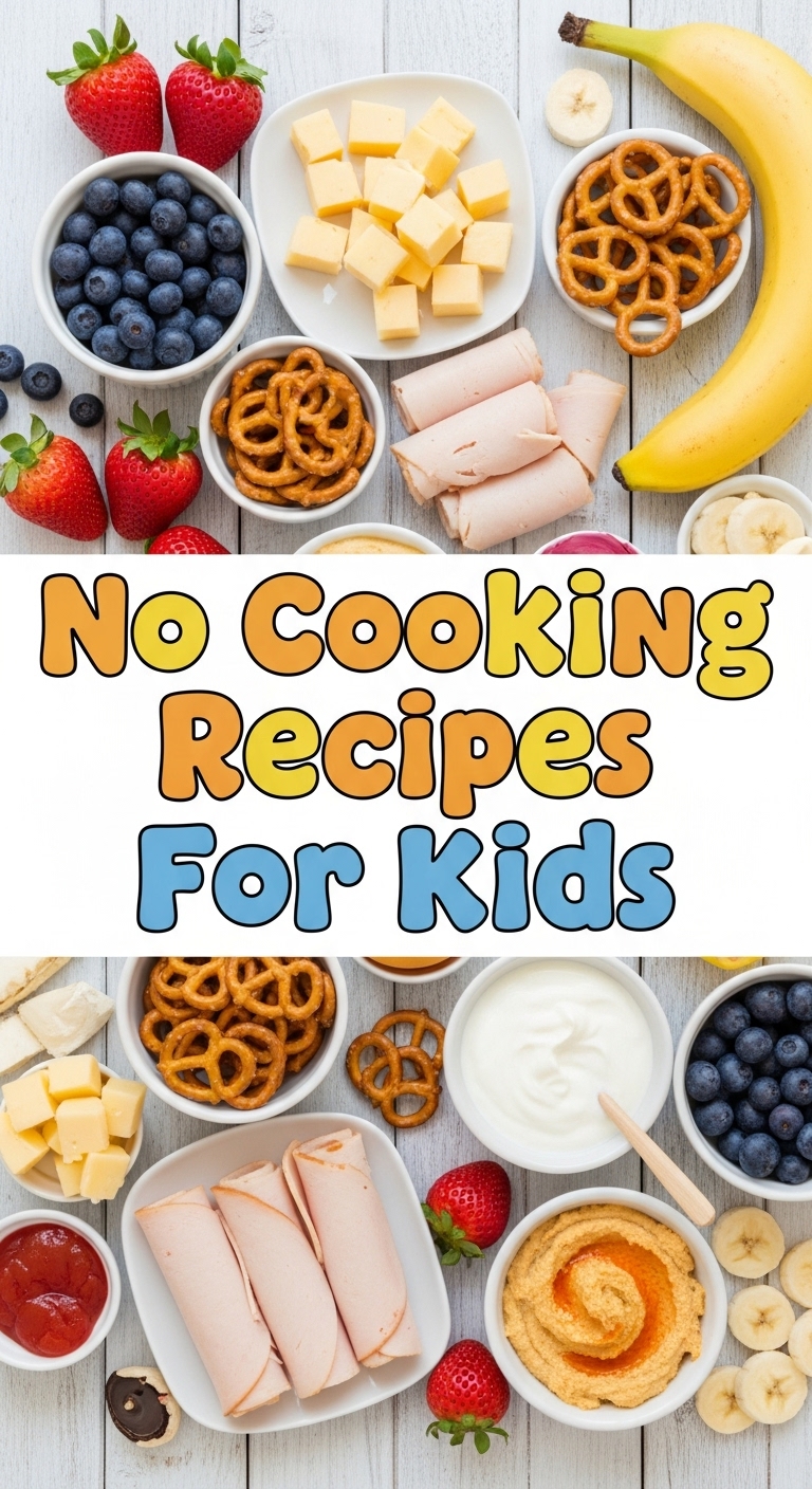 No Cooking Recipes For Kids