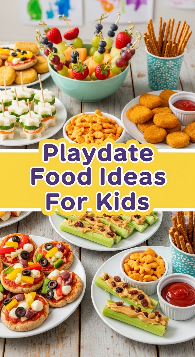 Playdate Food Ideas For Kids