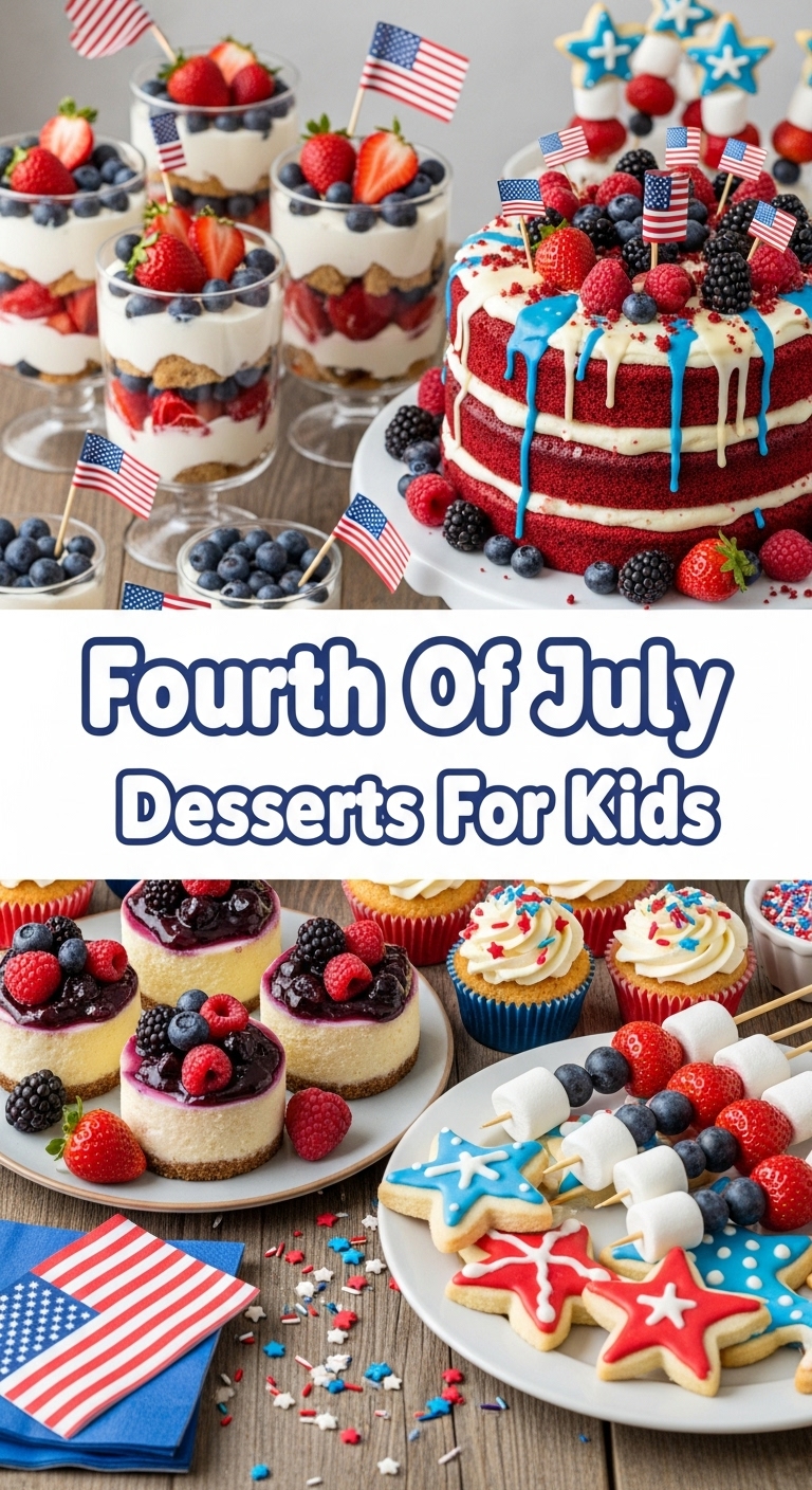 Fourth Of July Desserts For Kids