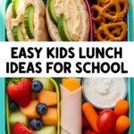 Easy Kids Lunch Ideas For School