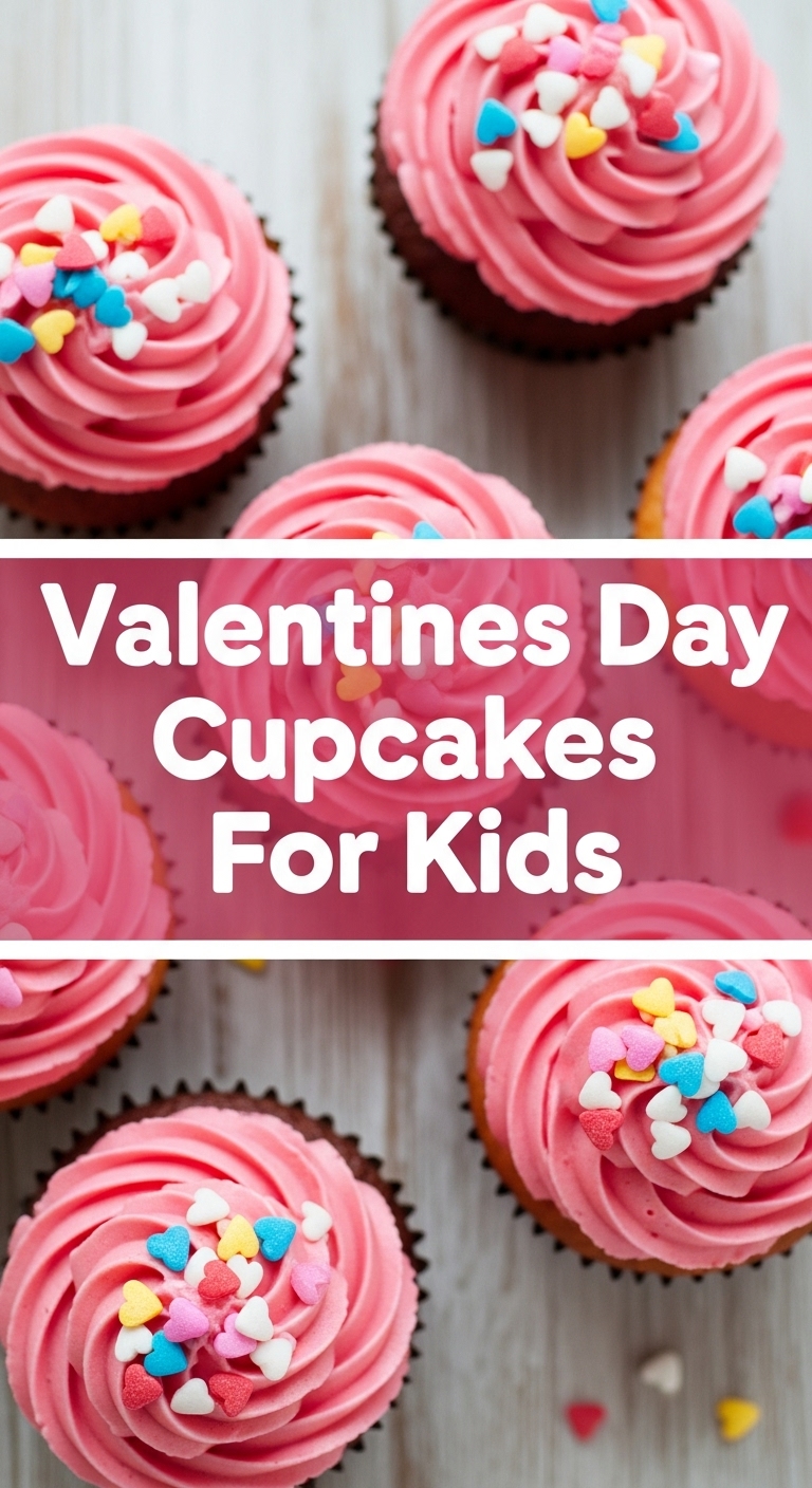 Valentines Day Cupcakes For Kids