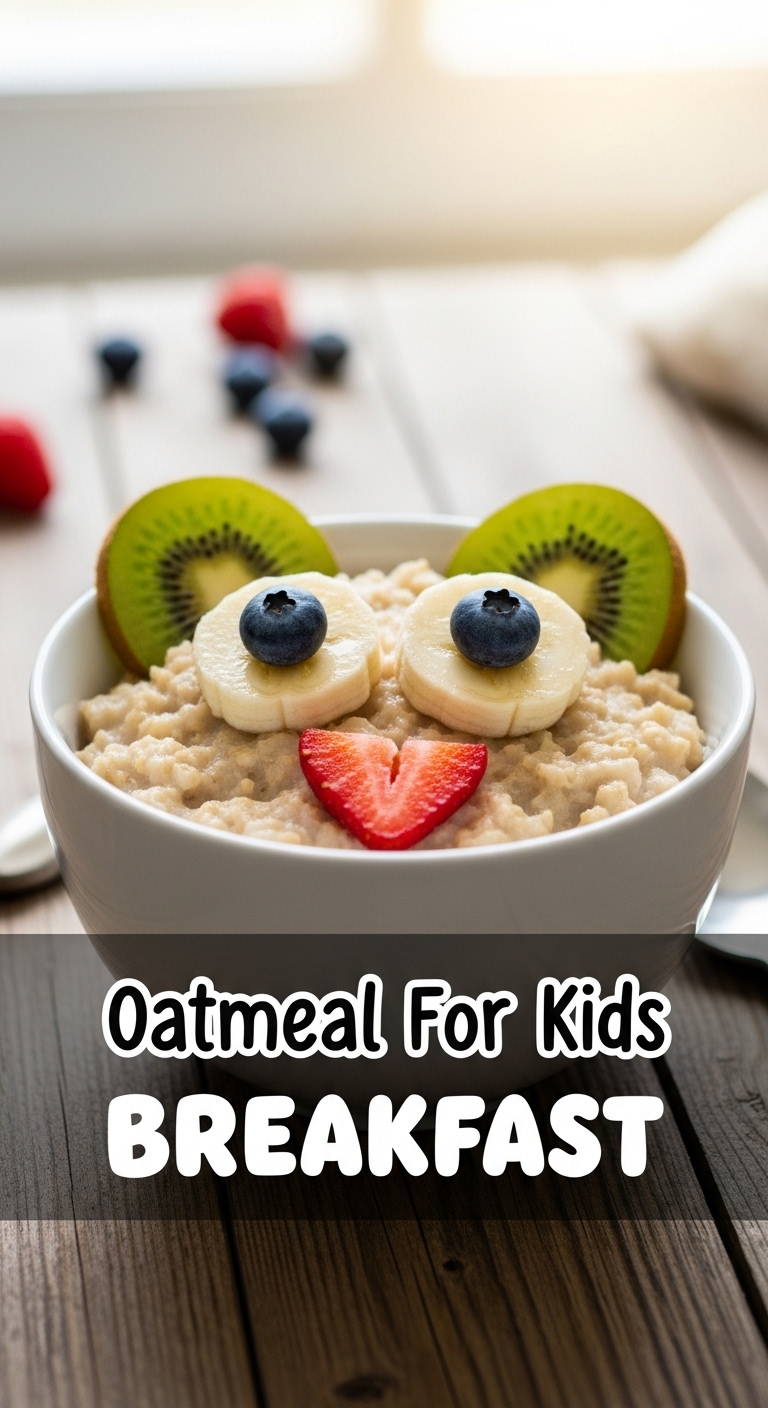 Oatmeal For Kids Breakfast