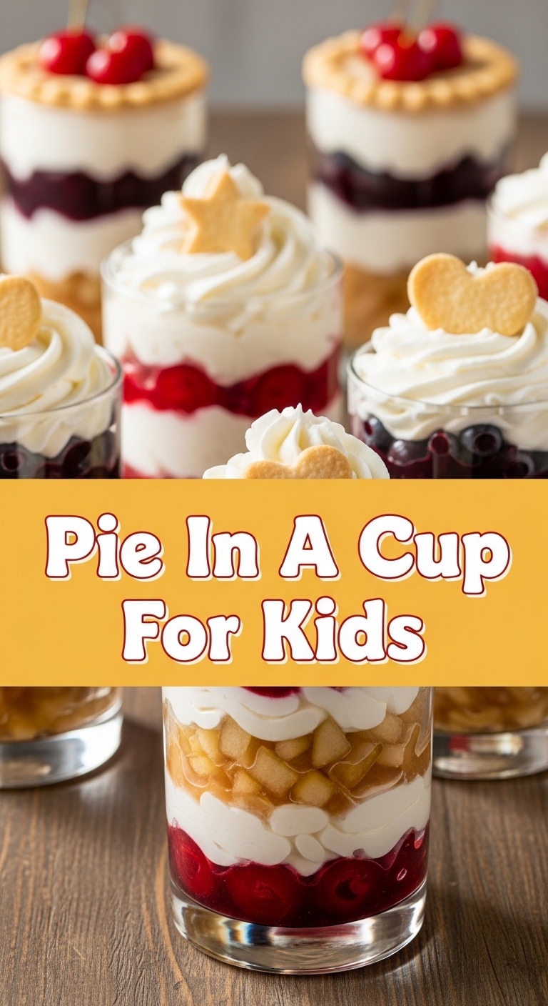 Pie In A Cup For Kids