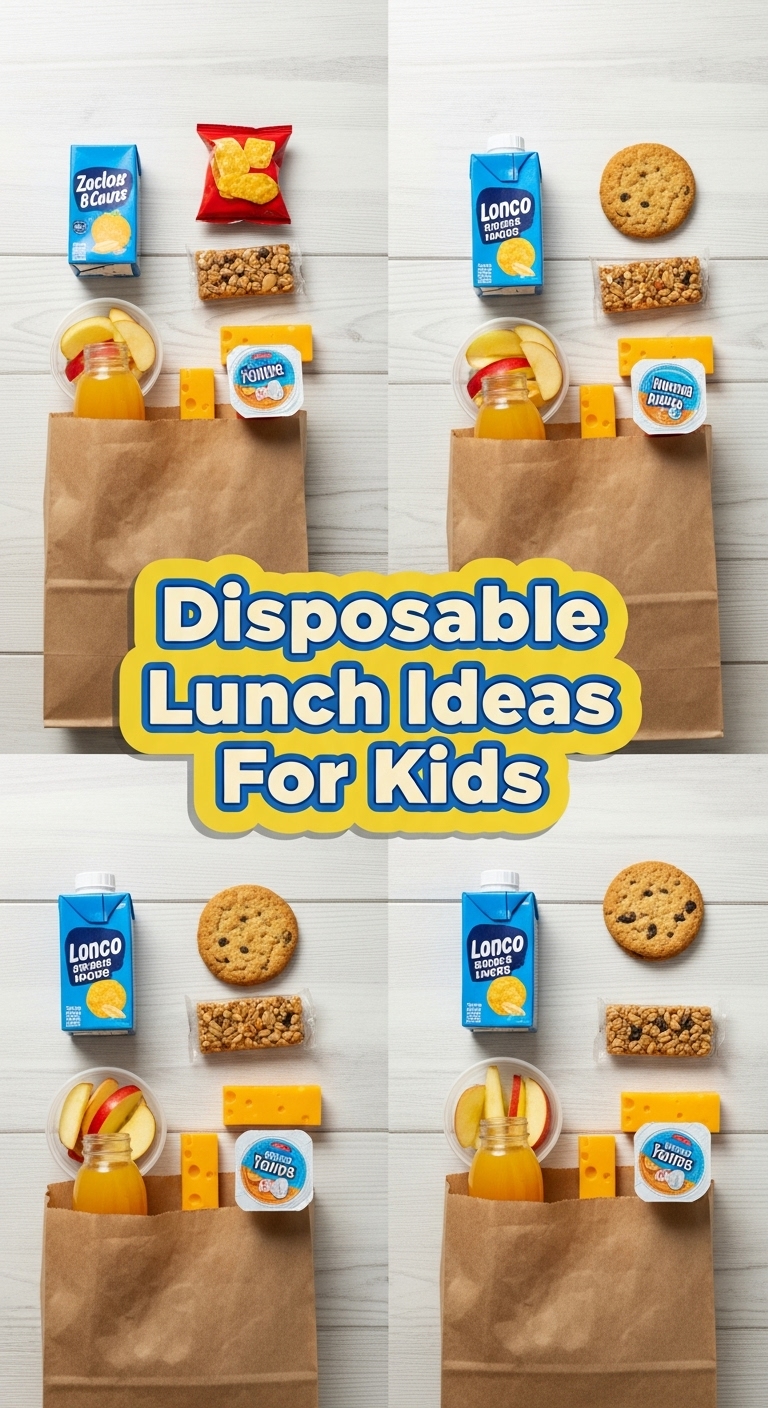 Disposable Lunch Ideas For Kids