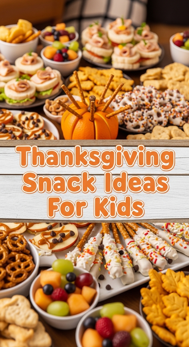 Thanksgiving Snack Ideas For Kids