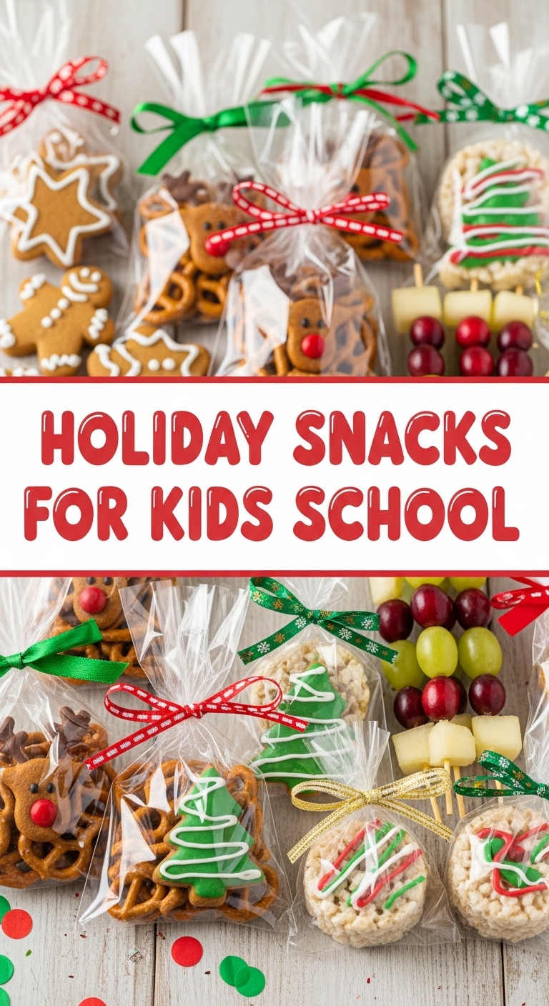Holiday Snacks For Kids School